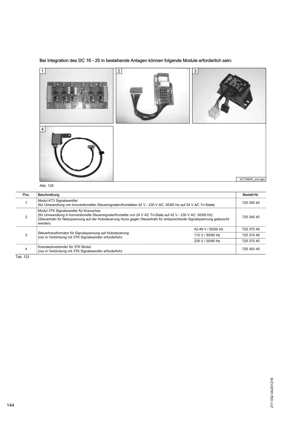 Demag DC-Pro 16-25 – Ersatzteile, Zeichnung Seite 144