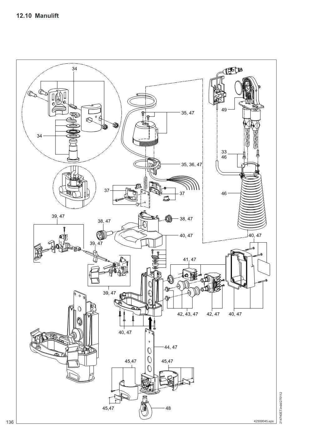 Demag DC-Pro 1-15, DC-Com 1-10 – Manulift, Zeichnung Seite 136