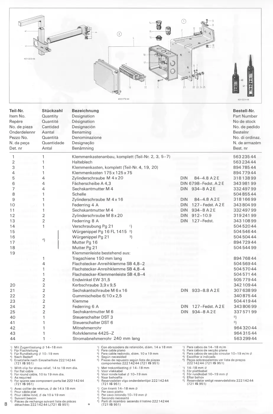 Demag PK 1 – Zeichnung, Zeichnung Seite 10