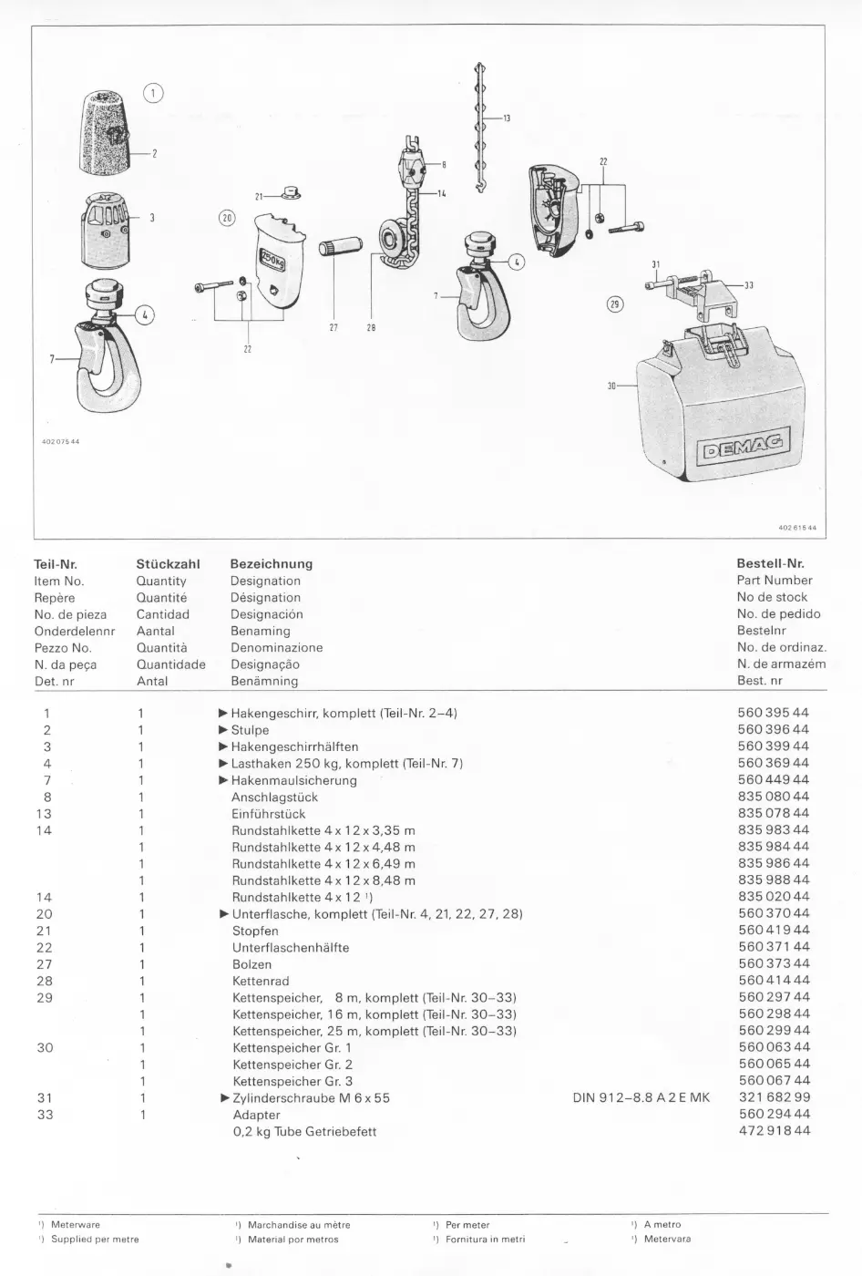 Demag PK 1 – Zeichnung, Zeichnung Seite 18