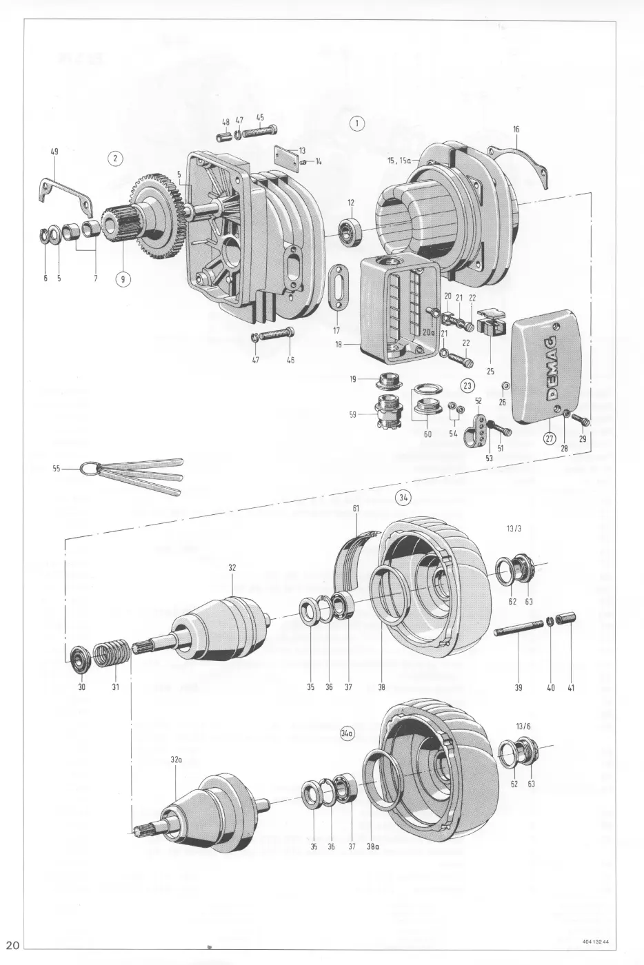 Demag PK 1 – EU 5 PK, Zeichnung Seite 22