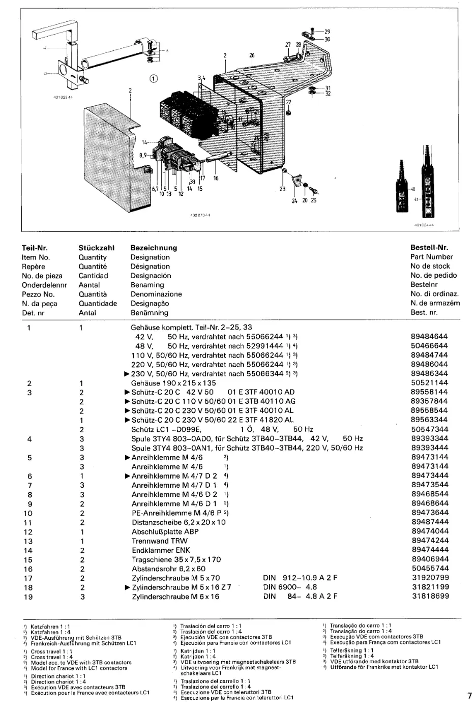 Demag PK 10 – Zeichnung, Zeichnung Seite 9
