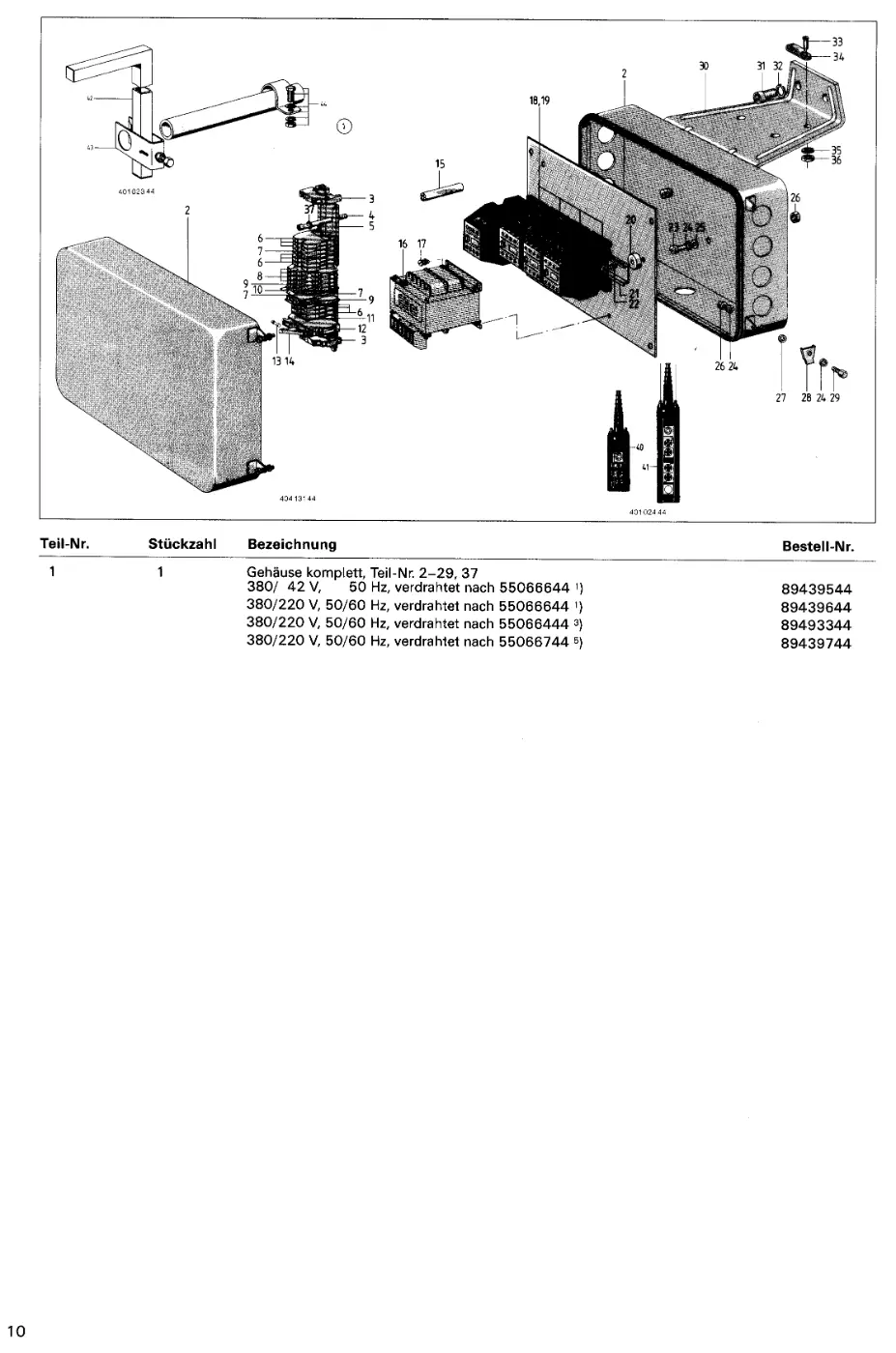 Demag PK 10 – Zeichnung, Zeichnung Seite 12