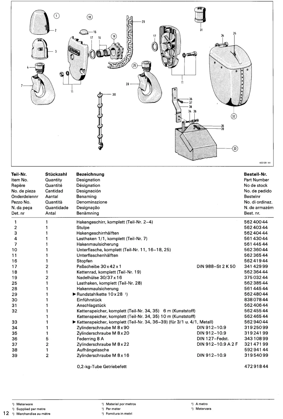Demag PK 10 – Zeichnung, Zeichnung Seite 14