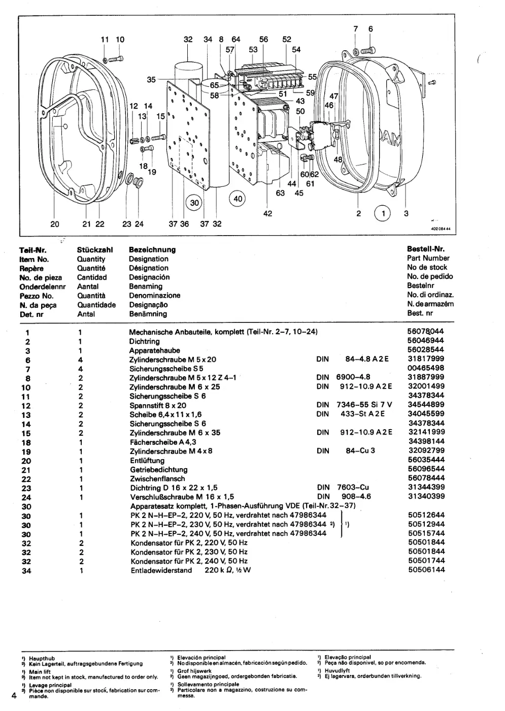 Demag PK 2 – 402 084 44, Zeichnung Seite 6